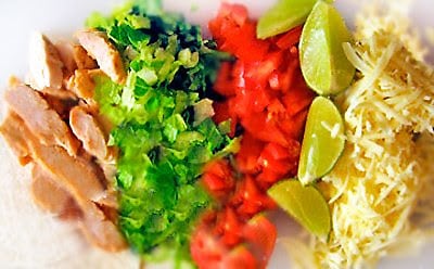 Lime Chicken Tacos 