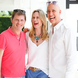 Bobby Flay, Stephanie March, Robert Verdi