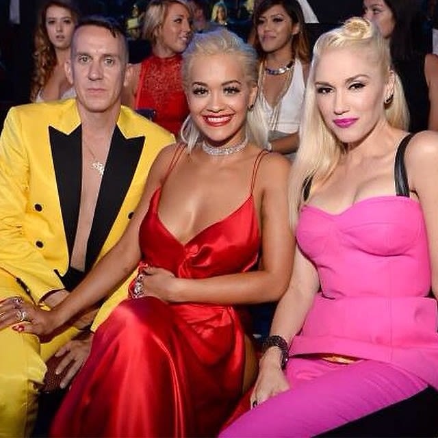 Jeremy Scott, Rita Ora, Gwen Stefani