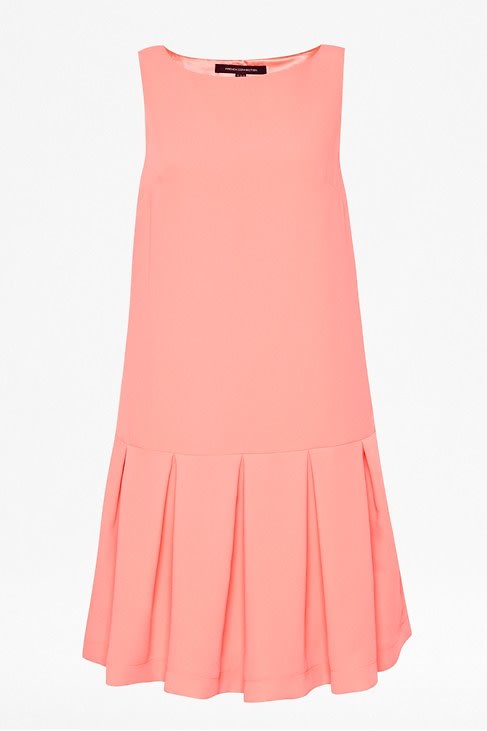 French Connection Pleated Dress