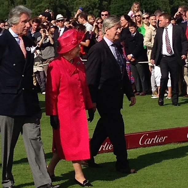 Elizabeth II at Cartier Queens Cup