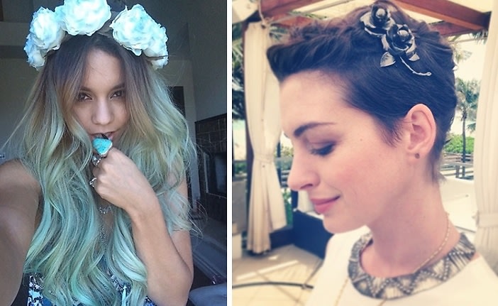 Celeb-Inspired Ways To Wear Flowers In Your Hair