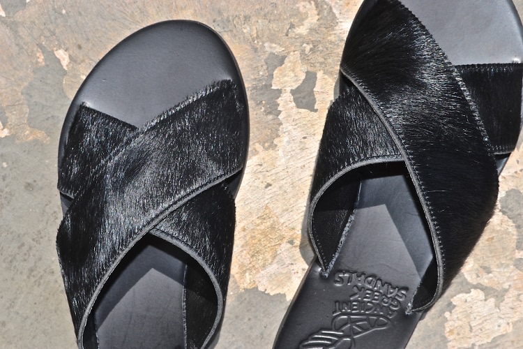 Ancient Greek Sandals Thais Slides