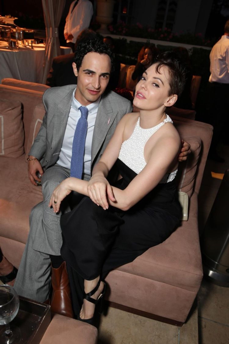 Zac Posen, Rose McGowan