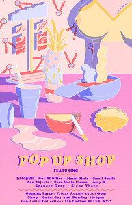  Relique Pop Up Shop Event