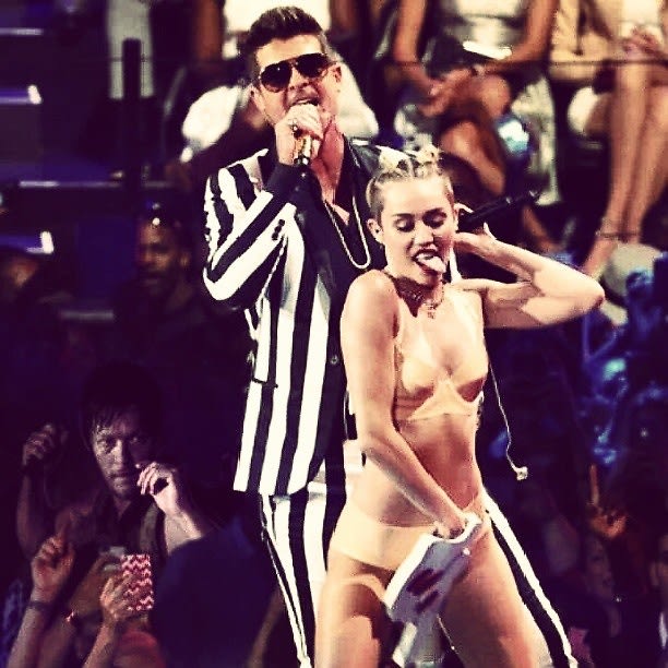 Miley Cyrus, Robin Thicke