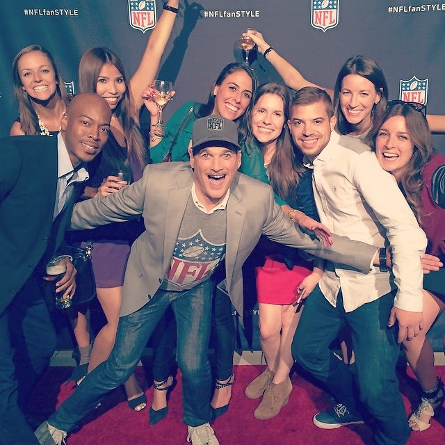Phillip Bloch and NFL Fan Style Guests
