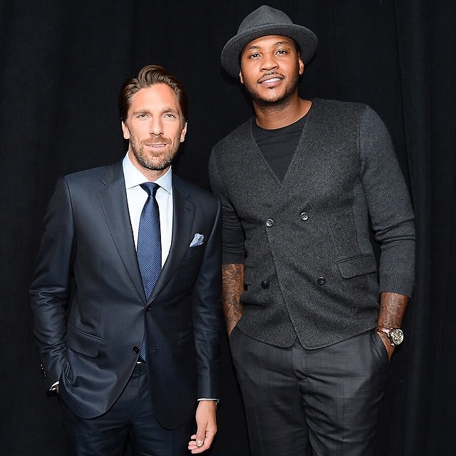 Henrik Lundqvist, Carmelo Anthony