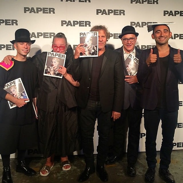 Drew Elliott, Kim Hastreiter, Renzo Rosso, David Hershkovits, Nicola Formichetti