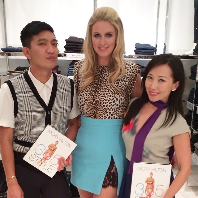 Bryanboy, Nicky Hilton, Tina Craig