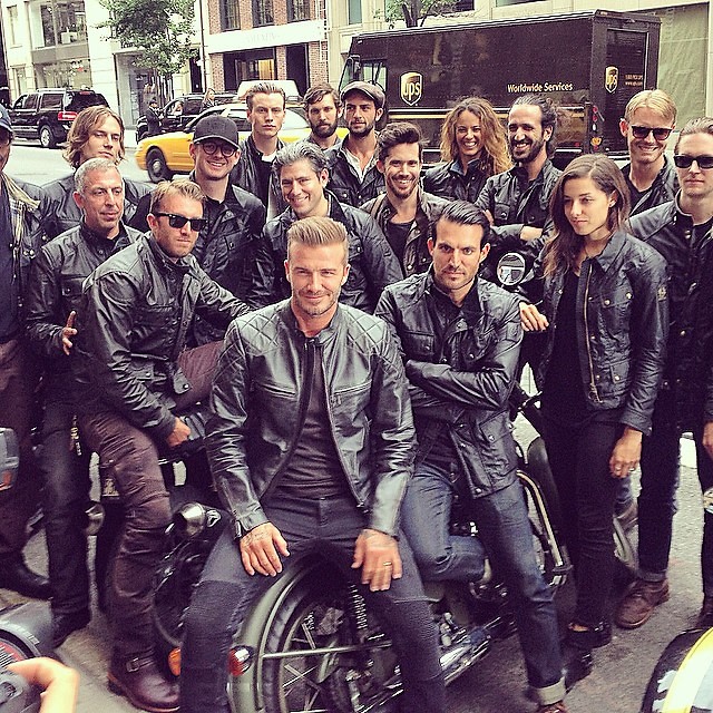 David Beckham x Belstaff Launch