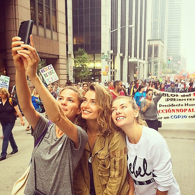 Cameron Russell, Andrea Diddy, Jessica Hart