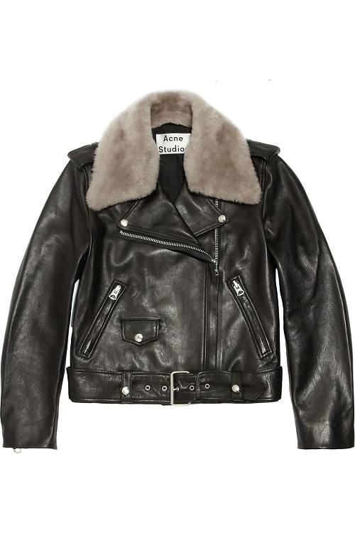 Acne Leather Jacket