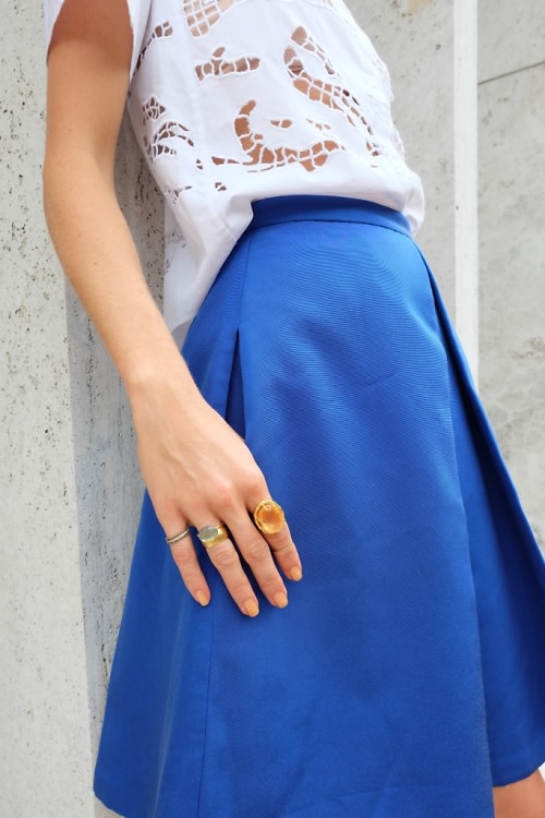 Natalie Decleve Skirt Details