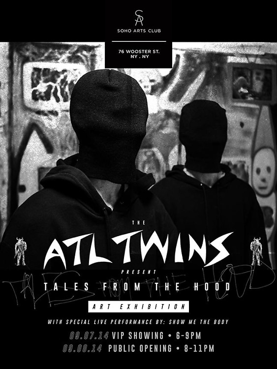 The ATL Twins Present "Tales From the Hood" Art Exhibition 