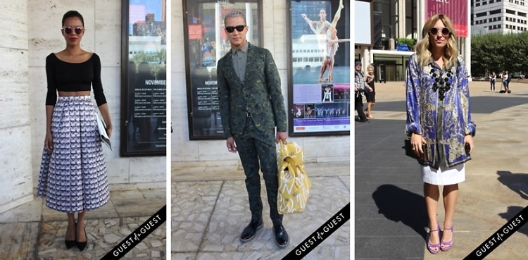 Fashion Week Street Style: Day 1 Outside Of BCBG At Lincoln Center