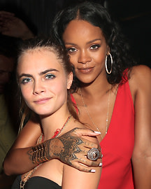 Cara Delevingne, Rihanna