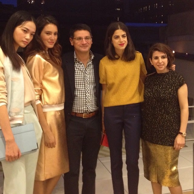 Douglas Benjamin, Leandra Medine, Odile Benjamin