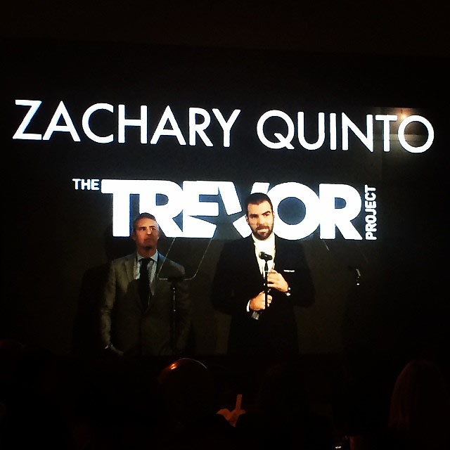 Andy Cohen, Zachary Quinto