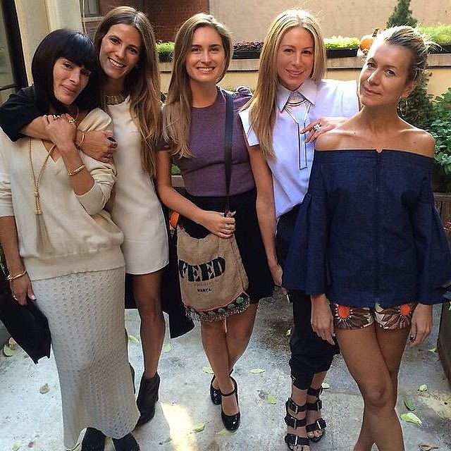 Athena Calderone, Eden Grinshpan, Lauren Bush Lauren, Jennifer Fisher, Natalie Joos