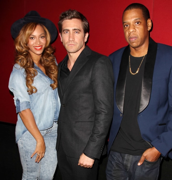 Beyonce, Jake Gyllenhaal, Jay-Z