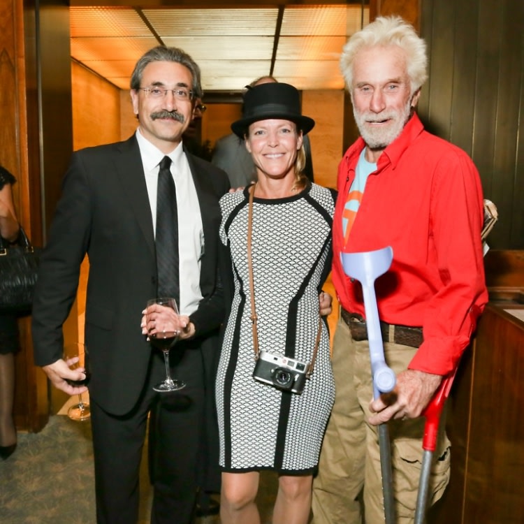 Mike Pomarico, Karen Pomarico, Mark di Suvero