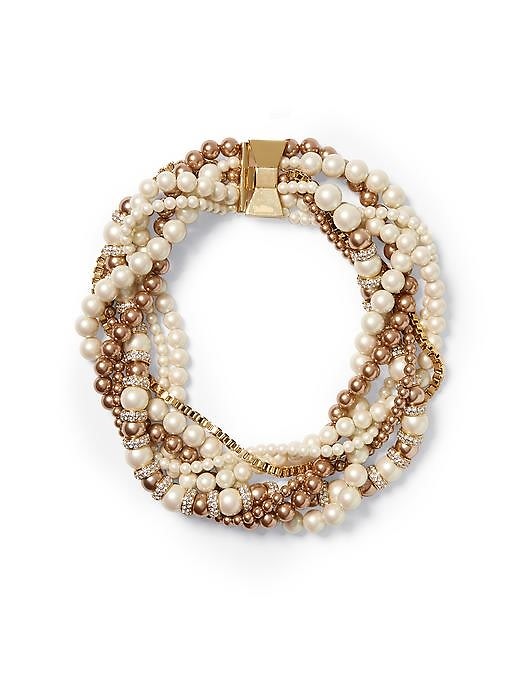 Kate Spade New York Twisted Statement Necklace 