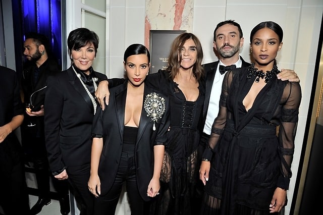 Kris Jenner, Kim Kardashian, Carine Roitfeld, Riccardo Tisci, Ciara