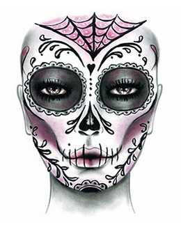 Day of the Dead Make Up Forever Look