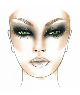 Eternal Goddess Make Up For Ever Look