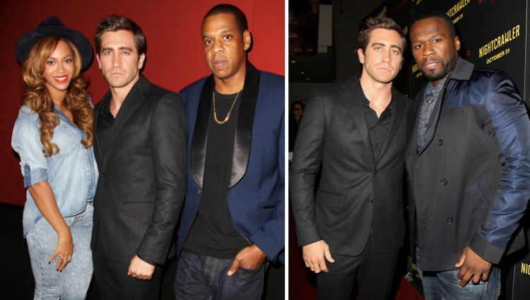 Beyonce, Jake Gyllenhaal, Jay-Z, 50 Cent