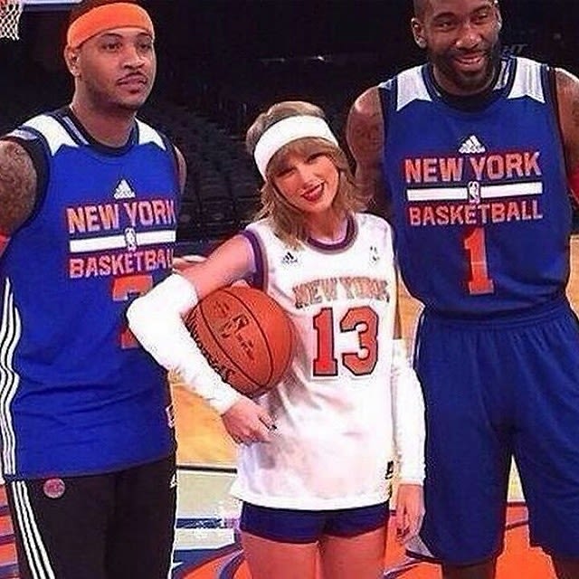 Taylor Swift- Knicks Game