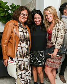 Fern Mallis, Lisa Anastos, Ursula Damani