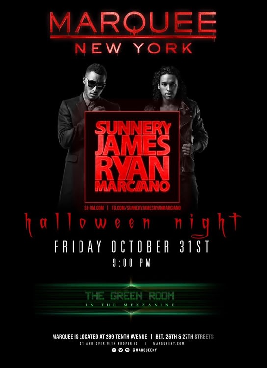 Halloween Night at Marquee New York