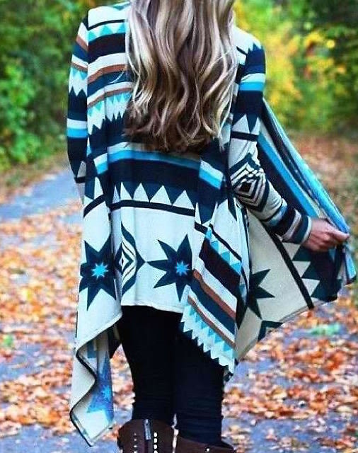 patterned sweater
