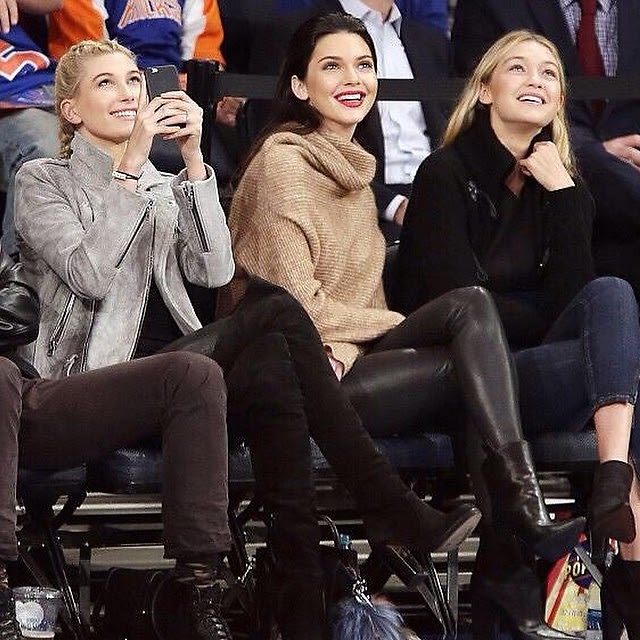Hailey Baldwin, Kendall Jenner, Gigi Hadid