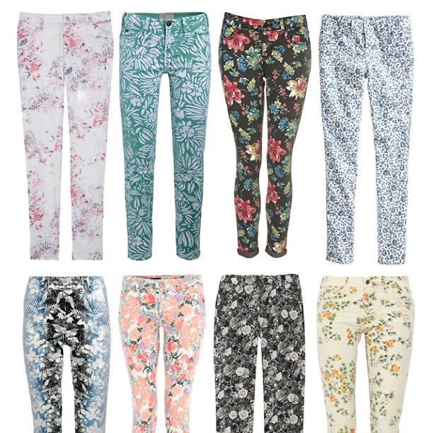 Toss: The Floral Jeans 
