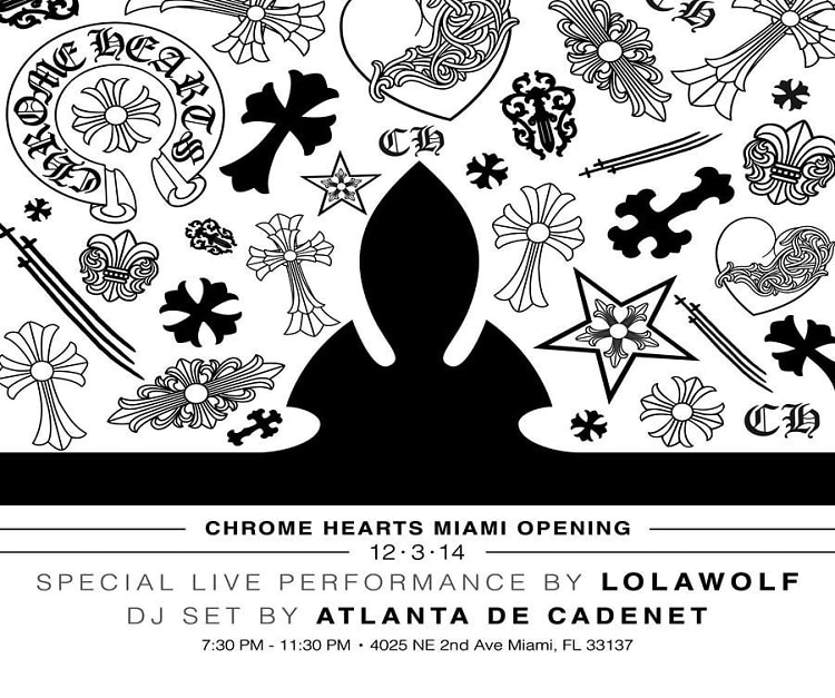 Chrome Hearts Miami Opening