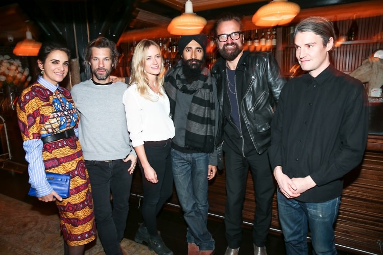 Laure Heriard Dubreuil, Aaron Young, Sophie Oakley, Waris Ahluwalia, Johan Lindeberg, Nate Lowman