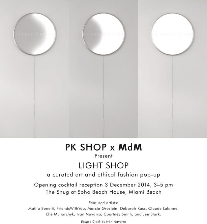 PK Shop x MdM Present Light Shop