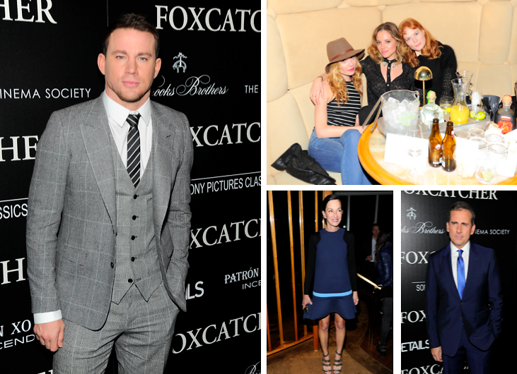 Channing Tatum, Steve Carell & More Attend NYC's Screening Of Sony Pictures Classics' "Foxcatcher" 