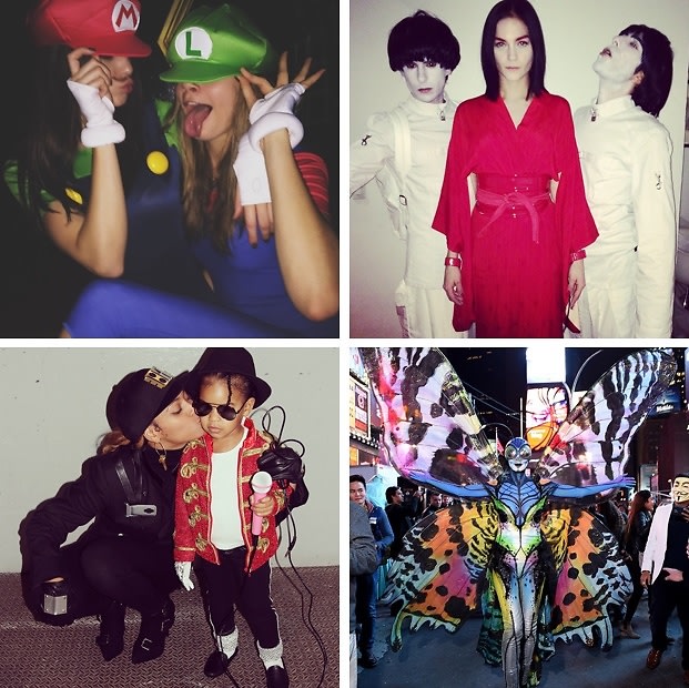 Instagram Round Up: Our Favorite Celebrity Snaps From Halloween 2014