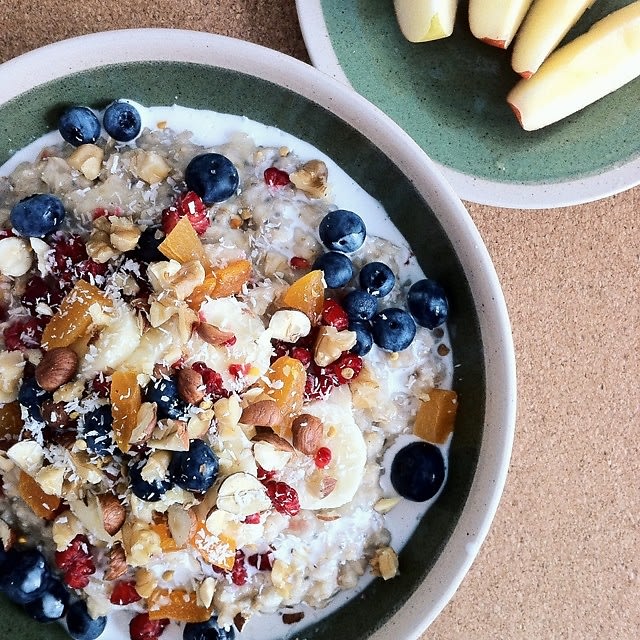 Creamy Spiced Oat and Chia Porridge