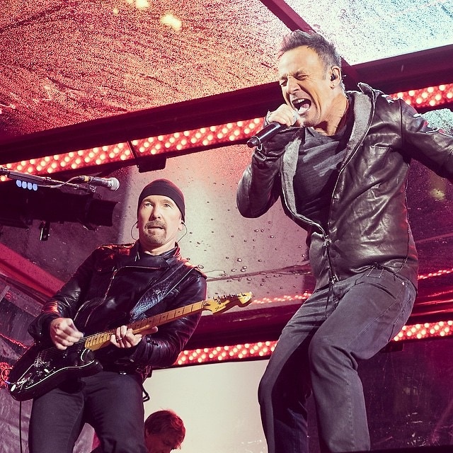 U2 & Bruce Springsteen Performance