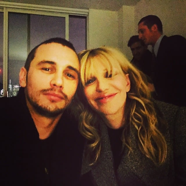 James Franco, Courtney Love