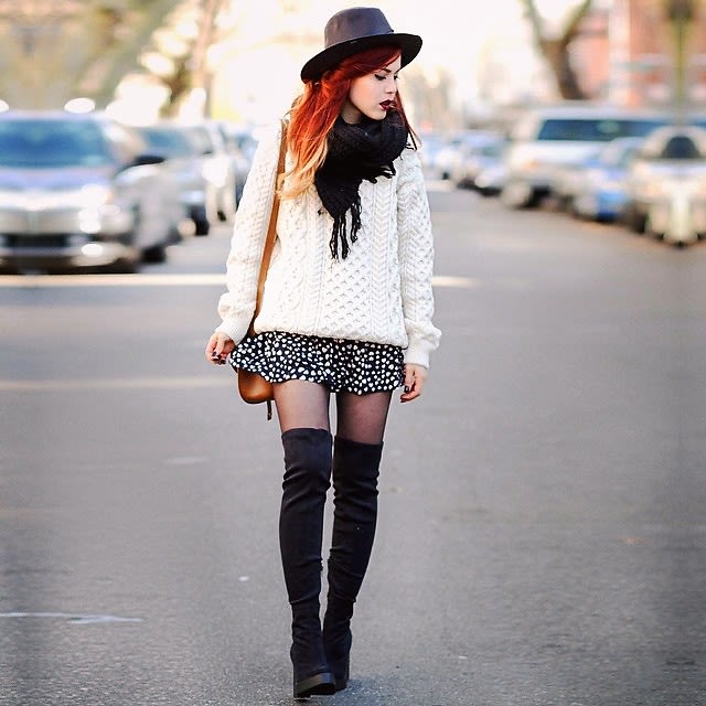Steal Their Style: Winter Outfit Inspiration From Our Favorite Fashion ...