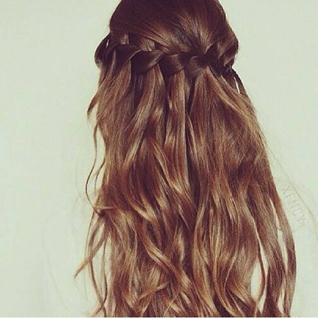 Waterfall braid