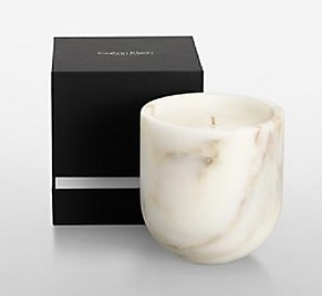 calvin klein marble candle