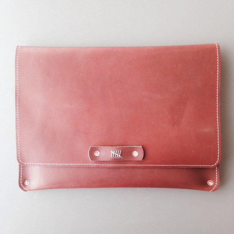 boot leather folio