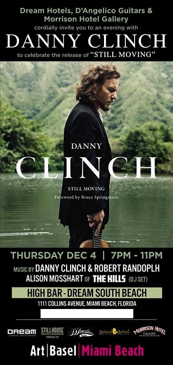 Danny Clinch "Still Moving" Book Launch
